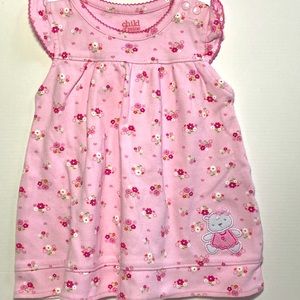 Carter’s pink floral infant dress